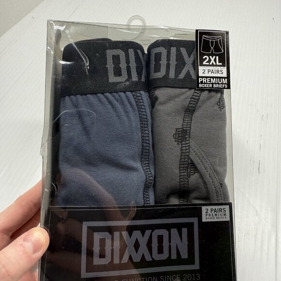 DIXXON Other - Dixxon Men’s Premium Boxer Briefs 2 Pack Black Medium 2xl Underwear New